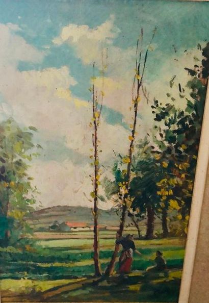 null Pina?

Animated Southern Landscape

Oil on isorel signed lower right 

43 x...