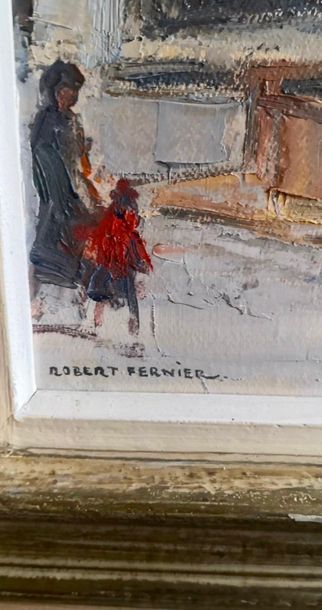 null Robert Fernier (1895-1977)

Ringsplatz, Biel 

Oil on panel signed lower left,...
