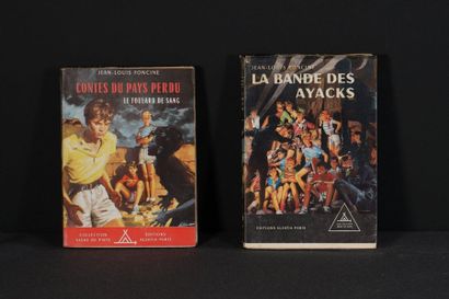 null 2 volumes: - Jean-Louis Foncine, Contes du Pays Perdu suivi de Le Foulard de...
