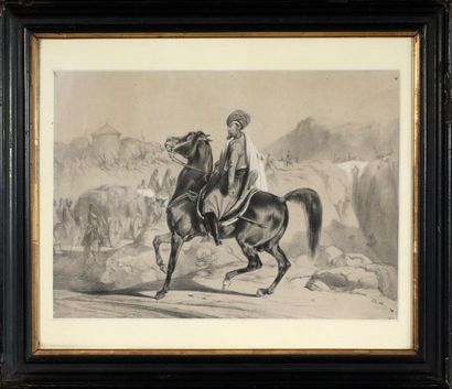 null Joseph Zephyris GENGEMBRE (1818-1870)


Cavalier turc devant un convois militaire....
