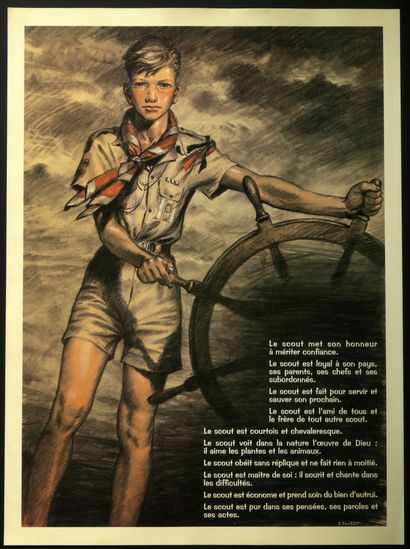 null 
JOUBERT STONE / SCOUTING
Beautiful set of 30 posters on Scouting by Pierre...