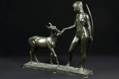  DANIEL-JOSEPH BACQUE (1874-1947)
Sculpture...