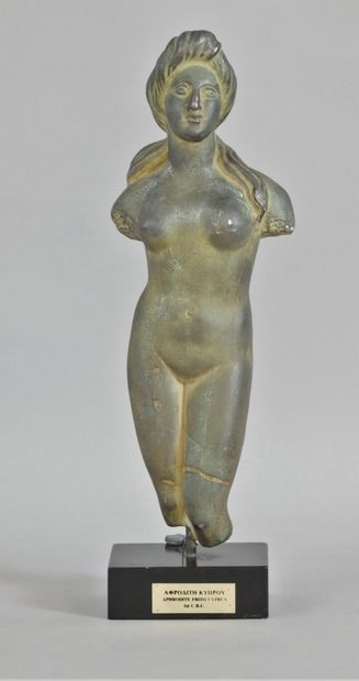 null D'après l'Antique, Aphrodite de Soli. Reproduction du Musée National de Nicosie...