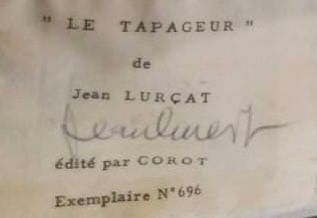 null 
Jean LURCAT ( FRA 1892-1966 ) 

Le Tapageur, fond vert

Impressions sur tissus...