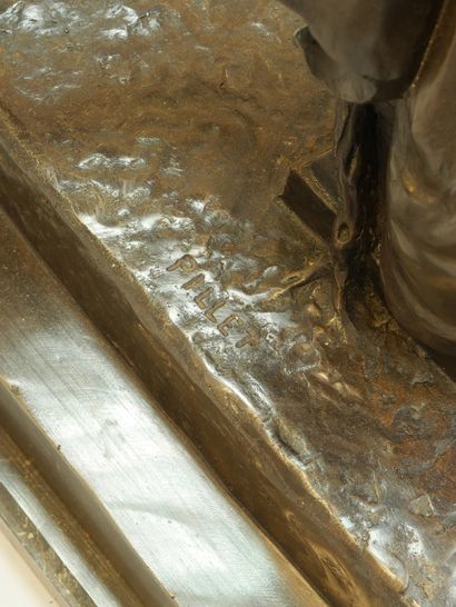 null Charles PILLET (1869-1960) ?

Importante sculpture en bronze à patine brune...
