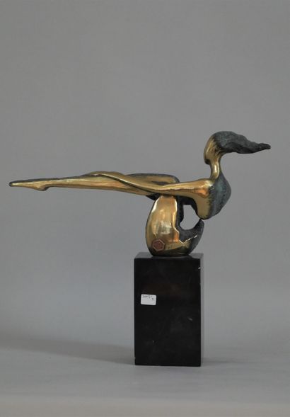 null NICK (20th century)

Woman

Bronze with golden and green patina resting on a...