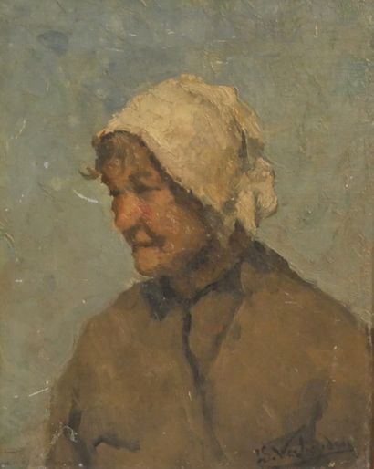 null 
Isidore

VERHEYDEN

1846-1925



Portrait

Huile sur toile, signée en bas à...