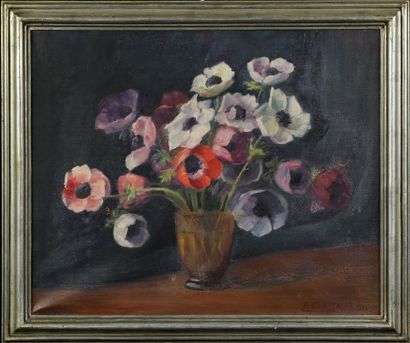 null A. CLAPPAERT (BEL/ XIX-XXth)

Anemones in a vase

oil on canvas signed and dated...