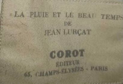 null 
Jean LURCAT ( FRA 1892-1966 ) 

La Pluie et le Beau Temps

Impressions sur...