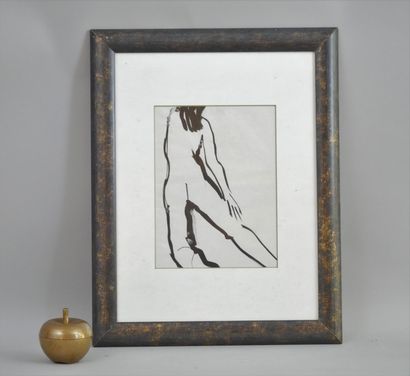 null Modern School Female nude Indian ink on paper 23 x 17.3 on view

Female nude

India...