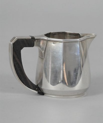 null 
Jean-Emile PUIFORCAT (1897-1945) (Jean-Elisée PUIFORCAT, Dit). Five-piece tea...