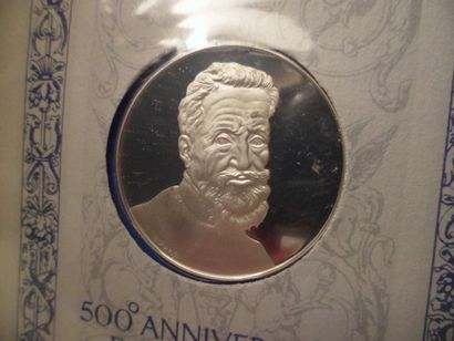 null Silver Medal 1st Title - 500th Anniversary of the Birth of Michelangelo

In...