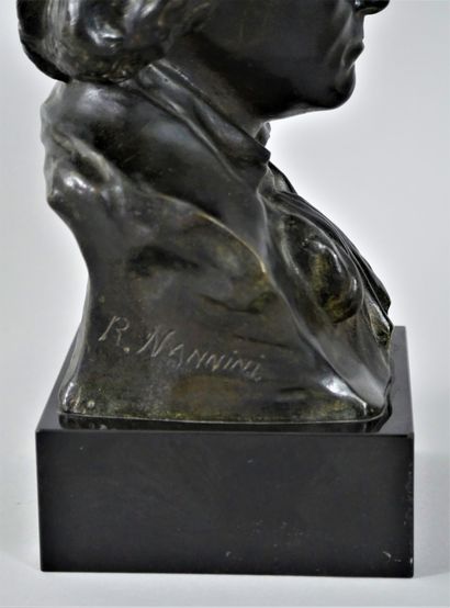 null 
Raphaël NANNINI (XIX-XXth) 





Bust of Beethoven. 





Multiple edition...
