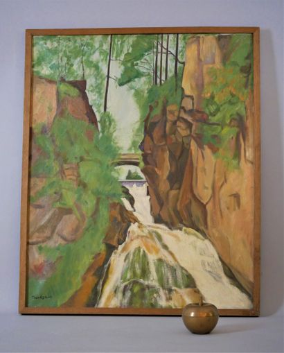 null Simon MONDZAIN (1890-1979)

Falls of Bad Gastein

Oil on canvas signed and dated...