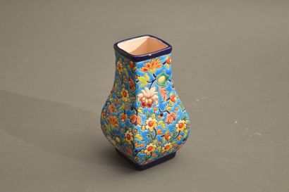 null Manufacture of LONGWY. LOT including : a SABOT, marked " Florence ", a VASE...