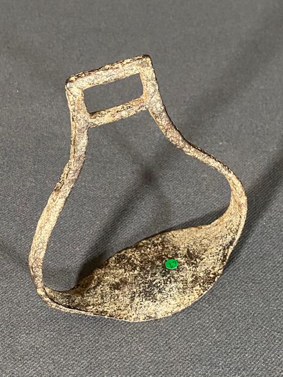 Stirrup from the medieval period Wrought...