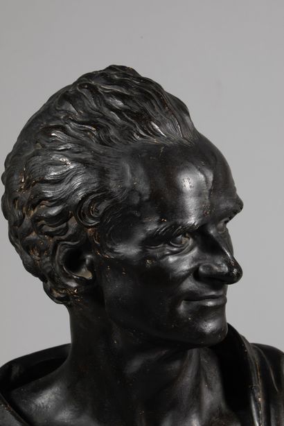 null D’après Augustin Pajou (1730-1809)

Portrait, en buste, du sculpteur Jean-Baptiste...