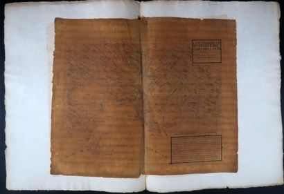 null Carte militaire manuscrite du « golfo de la Spetia ».

Commandée par le Comte...