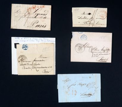 null Collection d'entiers, timbres neufs, 1er jours, courriers XIXème, et marques...