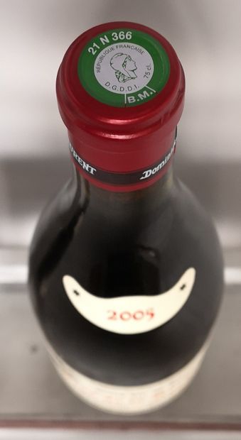null 
1 bouteille CLOS de la ROCHE Grand cru V. V. - Dominique LAURENT 2005

LOT...
