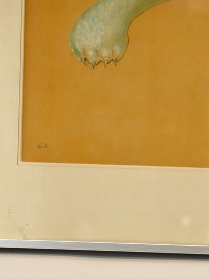 null 
Leonor FINI (1907-1996)




« Dithyrambe », 1972.




Lithographie en couleur...