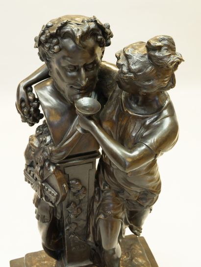 null Charles PILLET (1869-1960) ?

Importante sculpture en bronze à patine brune...