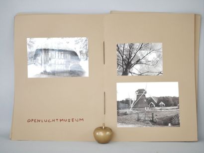 null Photography, Netherlands. Photographic album titled "Pays-Bas 78" composed of...