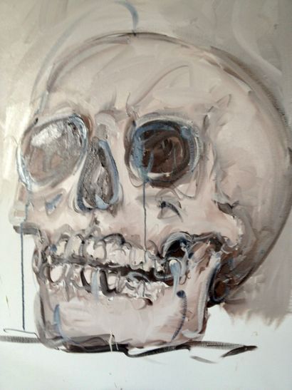 null PHILIPPE PASQUA (FRA/ NÉ EN 1965)

Vanité (Crâne en grisaille)

huile sur toile

signé...