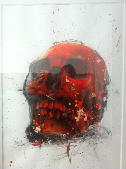 null PHILIPPE PASQUA (FRA/ NÉ EN 1965)

Vanité (crâne rouge)

acrylique et encre...
