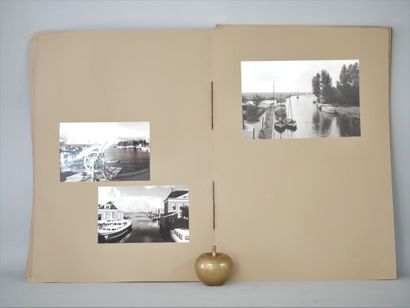 null Photography, Netherlands. Photographic album titled "Pays-Bas 78" composed of...