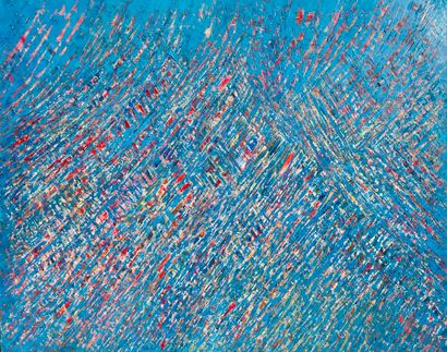 null Jacques GERMAIN (FRA 1915-2001)

Composition, 1981

Huile sur toile signée en...