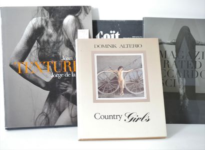 null LOT INCLUDING: FOUR VOLUMES including COUNTRY GIRLS by Dominik ALTERIO; A MAGAZUINE...