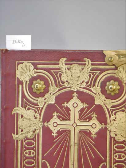null Great Roman Missal, 1846 edition. With portrait and arms of Pope Pius IX in...