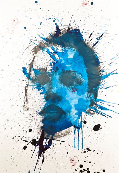 null PHILIPPE PASQUA (FRA/ NÉ EN 1965)

Constance (Portrait de femme, fond bleu)

acrylique...
