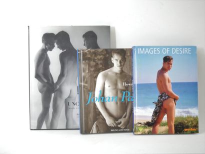 null LOT COMPRISING: THREE PHOTOGRAPHIC VOLUMES OF NUDE MEN
