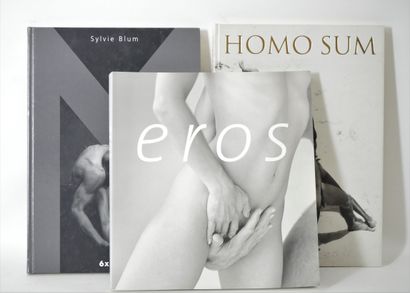null LOT INCLUDING: THREE VOLUMES including EROS; M by Sylvie BLUM; HOMO SUM