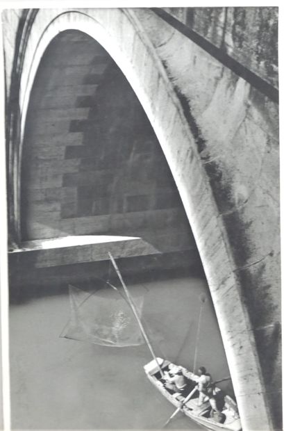 null Victor ELSCHANSKY (20th, born 1913). Under the Bridge, Way of the Cross and...