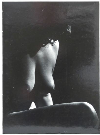 null Victor ELSCHANSKY (XXth, born in 1913). Light and Shadow (nude study). Circa...