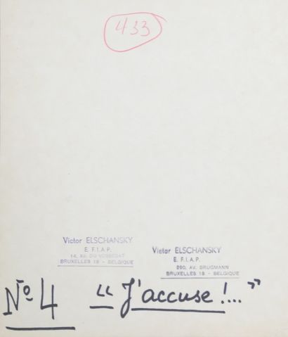 null Victor ELSCHANSKY (20th, born in 1913). A look at the world and J'accuse! (children)....
