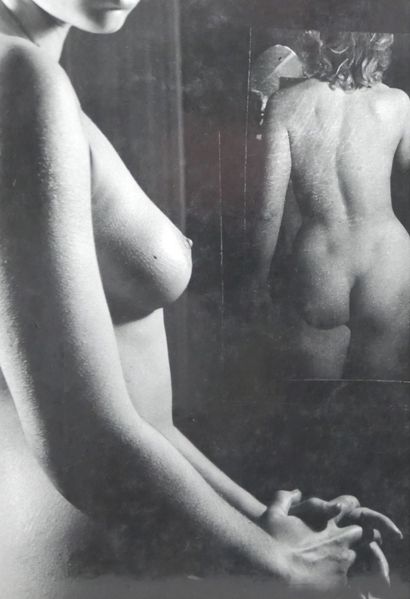 null Victor ELSCHANSKY (XXth, born in 1913). Study n°2 (nude study). Circa 1950/70....