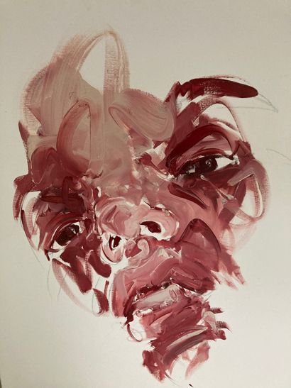 null PHILIPPE PASQUA (FRA/ BORN 1965)

Untitled (Face of a red woman)

oil on canvas

signed...