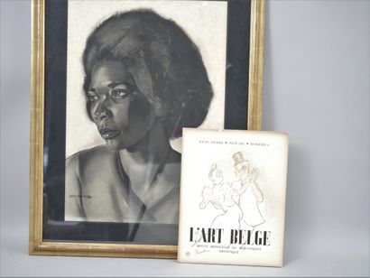 null Jean VAN NOTEN (BEL 1903-1982)

Créole de la Martinique, 1933

Fusain sur papier,...