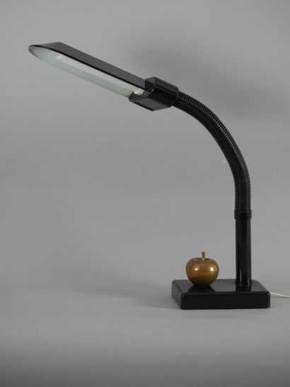 null SYLVANIA, LAMPE DE BUREAU Vintage italienne. Design des années 1980 en plastique...