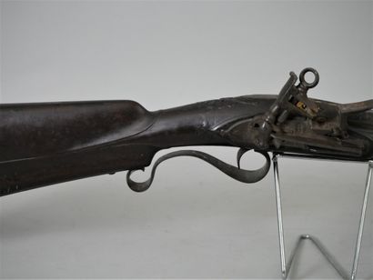 null Spanish flintlock rifle delivered by the house AGIRRE.

Flintlock lock the miquelet...