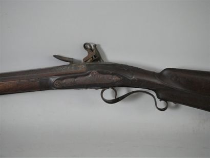 null Spanish flintlock rifle delivered by the house AGIRRE.

Flintlock lock the miquelet...