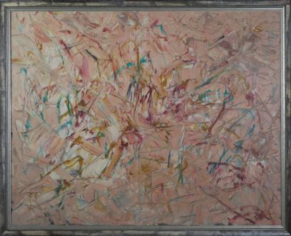 null 
Patrick BOUDON (1944-2019) Composition abstraite. 




Huile sur toile, Signée...