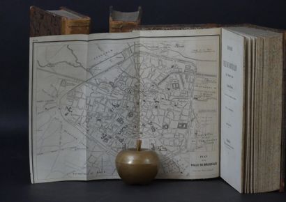 null Alphonse WAUTERS, Alexandre HENNE. History of the city of Brussels. Work crowned...