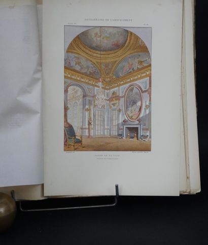 null Henry HAVARD. DICTIONARY OF FURNITURE AND DECORATION from the 13th century to...