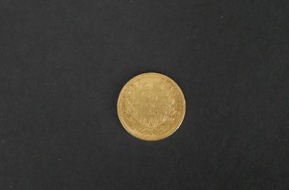 null Coin de 20 Francs or 900°/00, Napoléon III tête nue, Paris: 1859.
 Weight: 6.4...