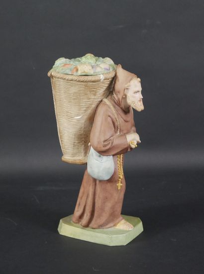 null "The monk returning from the market".
Hidden erotic polychrome cookie subject.
Circa...